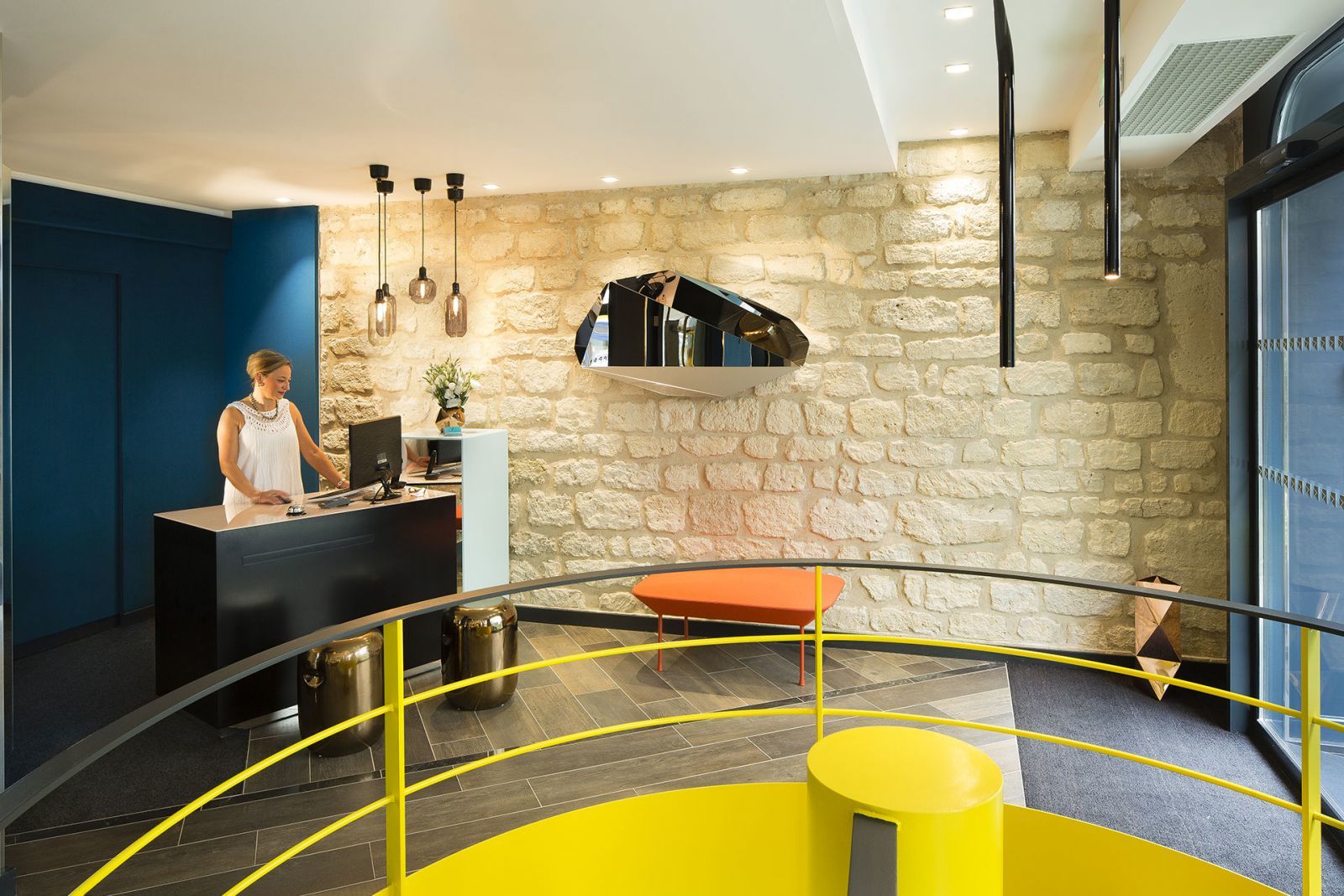 Hotel Duette Paris Inreriör bild